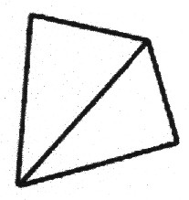 tetrahedron - real arrangement